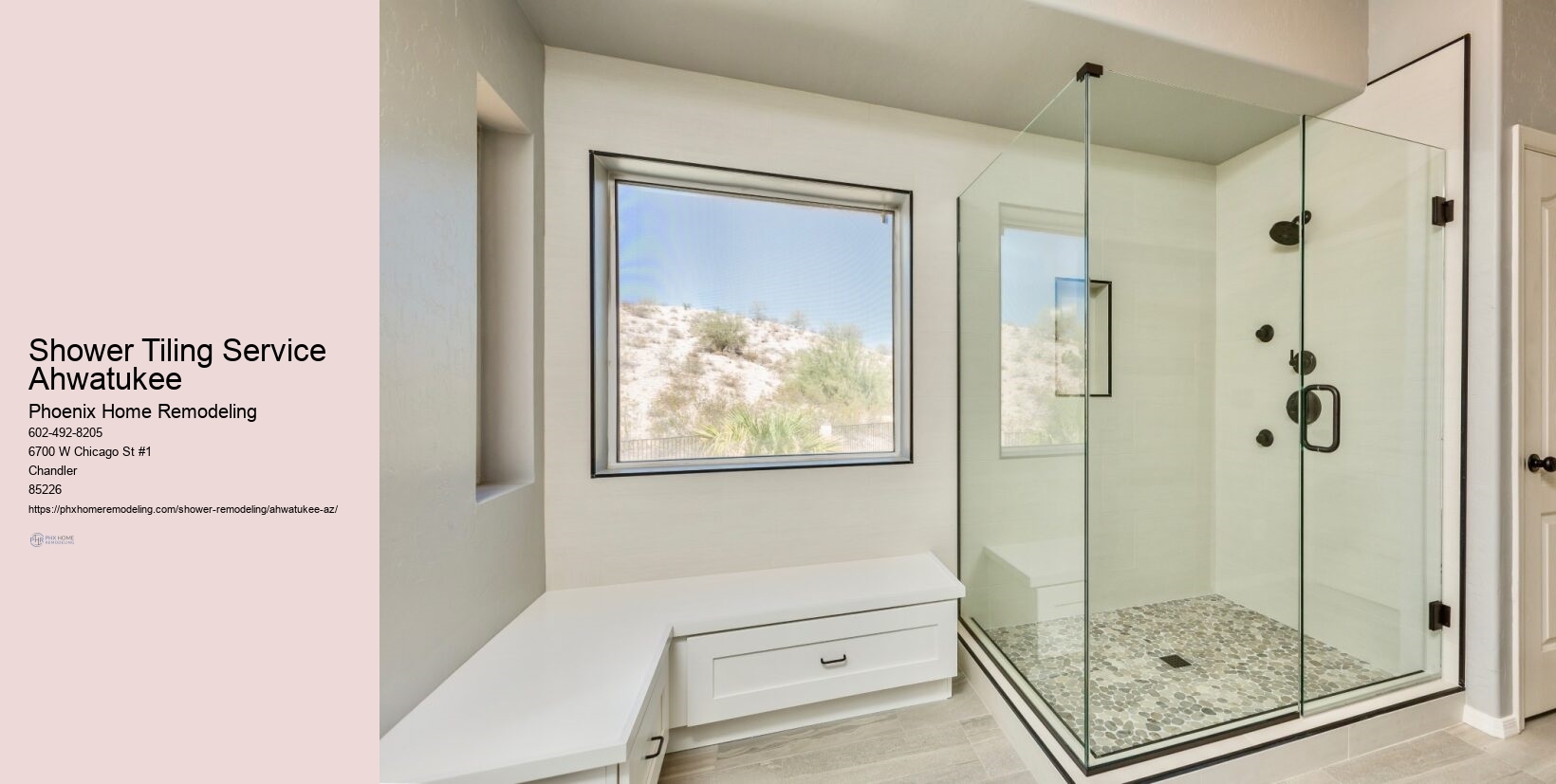 How do I choose a shower door for my Ahwatukee bathroom