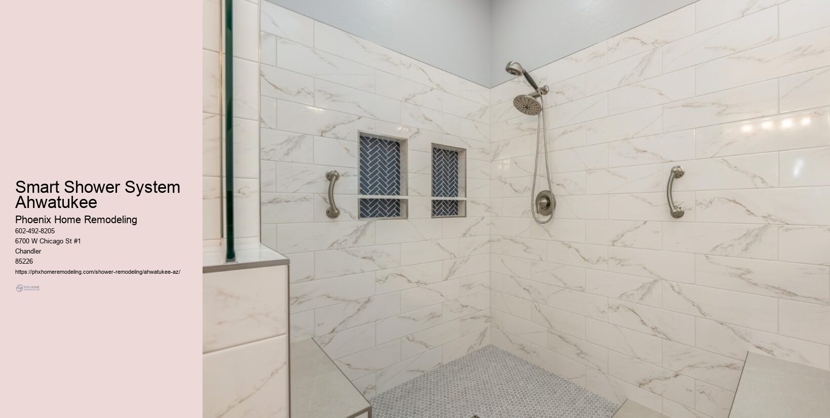 Modern Shower Remodel